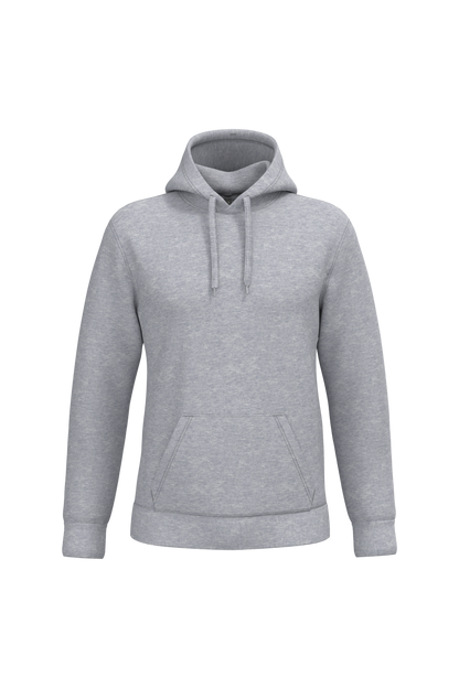 K476 - Sudadera con capucha hombre - Oxford Grey - frontal