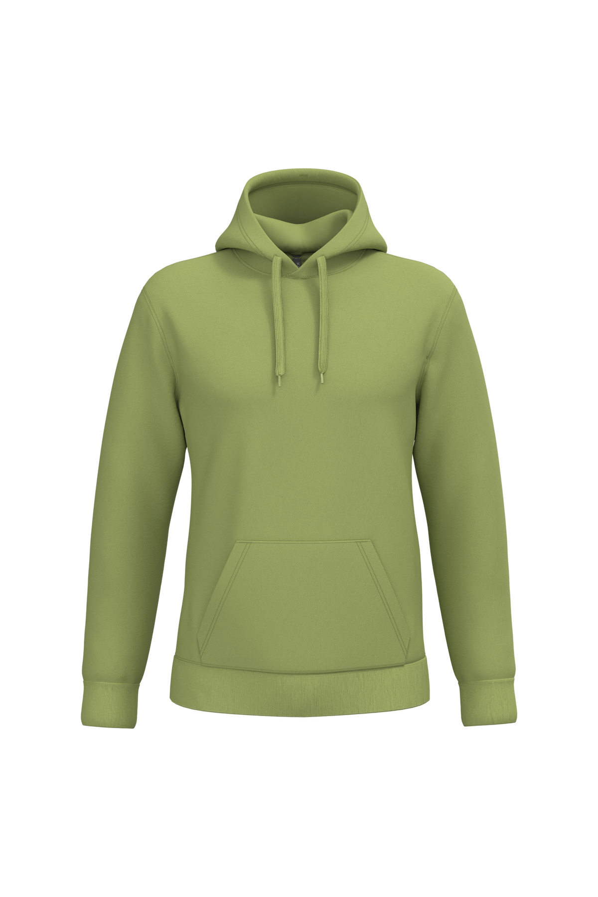 K476 - Sudadera con capucha hombre - Pistachio - frontal