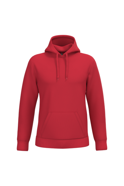 K476 - Sudadera con capucha hombre - Red - frontal