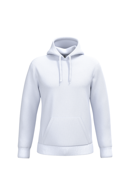K476 - Sudadera con capucha hombre - White - frontal