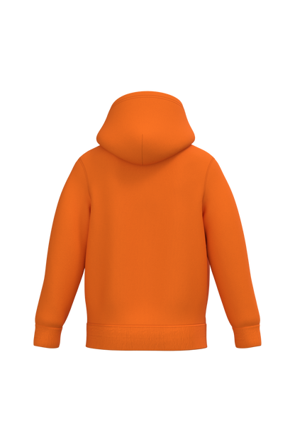 K477 - Sudadera capucha infantil - Orange - trasera