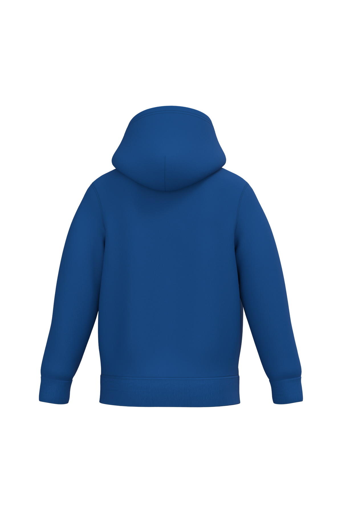 K477 - Sudadera capucha infantil - Royal Blue - trasera