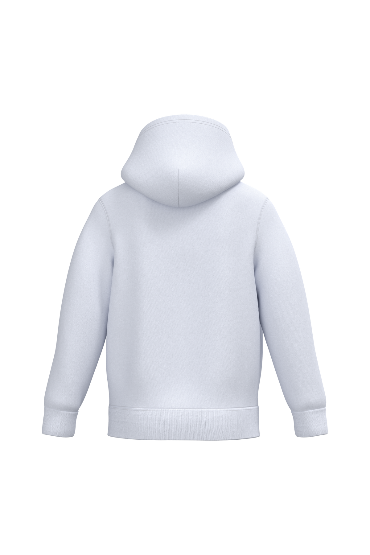 K477 - Sudadera capucha infantil - White - trasera