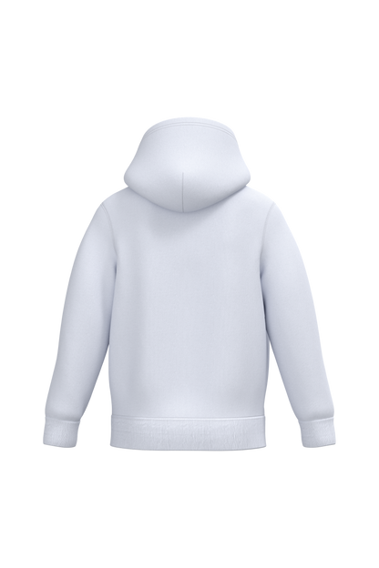 K477 - Sudadera capucha infantil - White - trasera