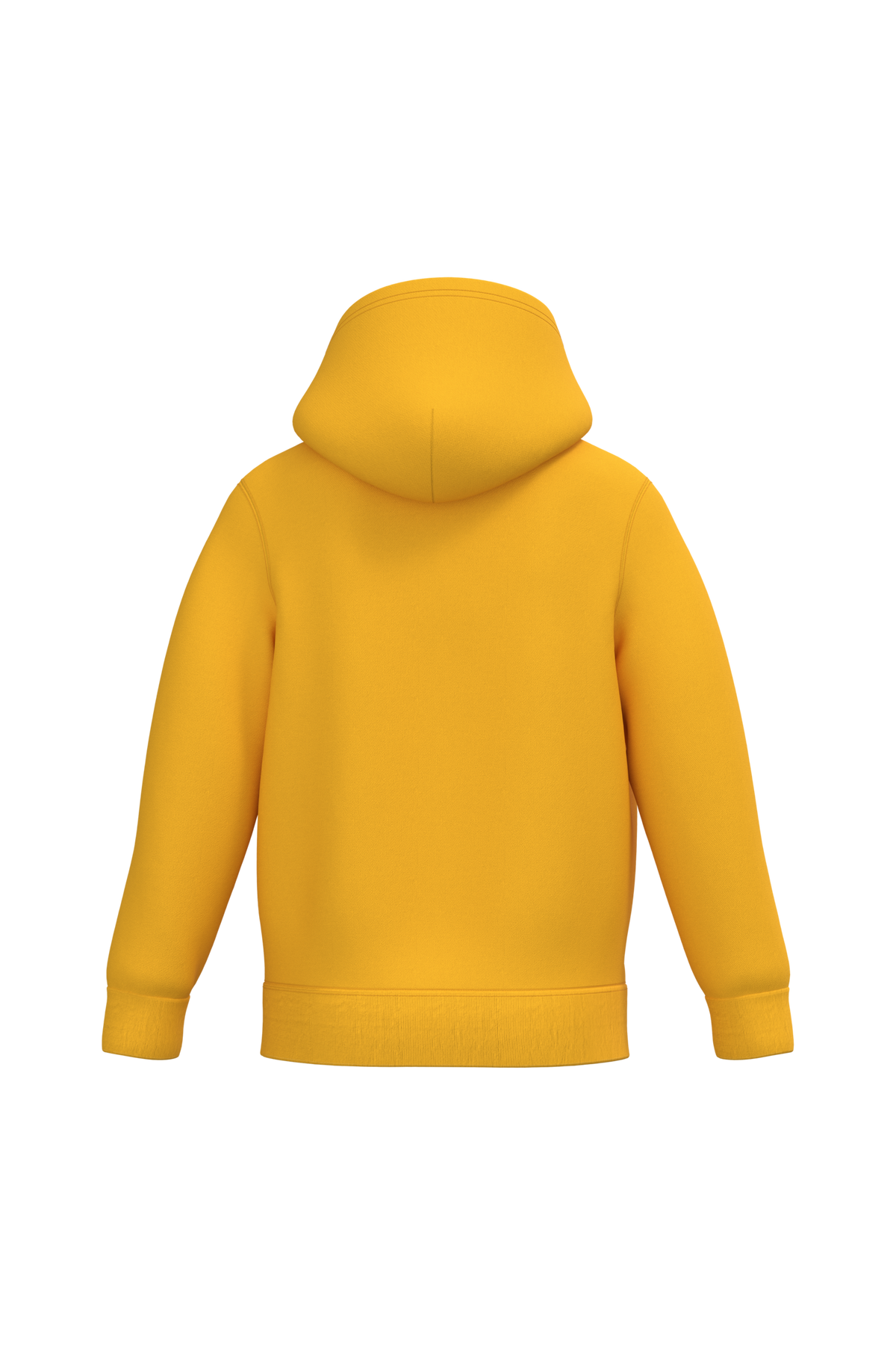 K477 - Sudadera capucha infantil - Yellow - trasera