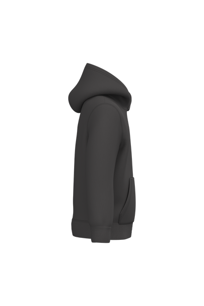 K477 - Sudadera capucha infantil - Dark Grey - lateral