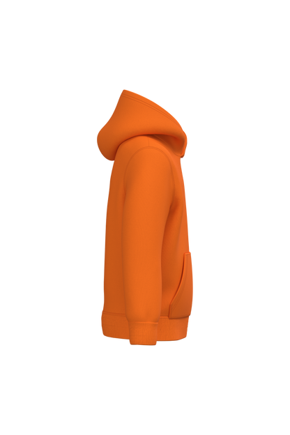 K477 - Sudadera capucha infantil - Orange - lateral