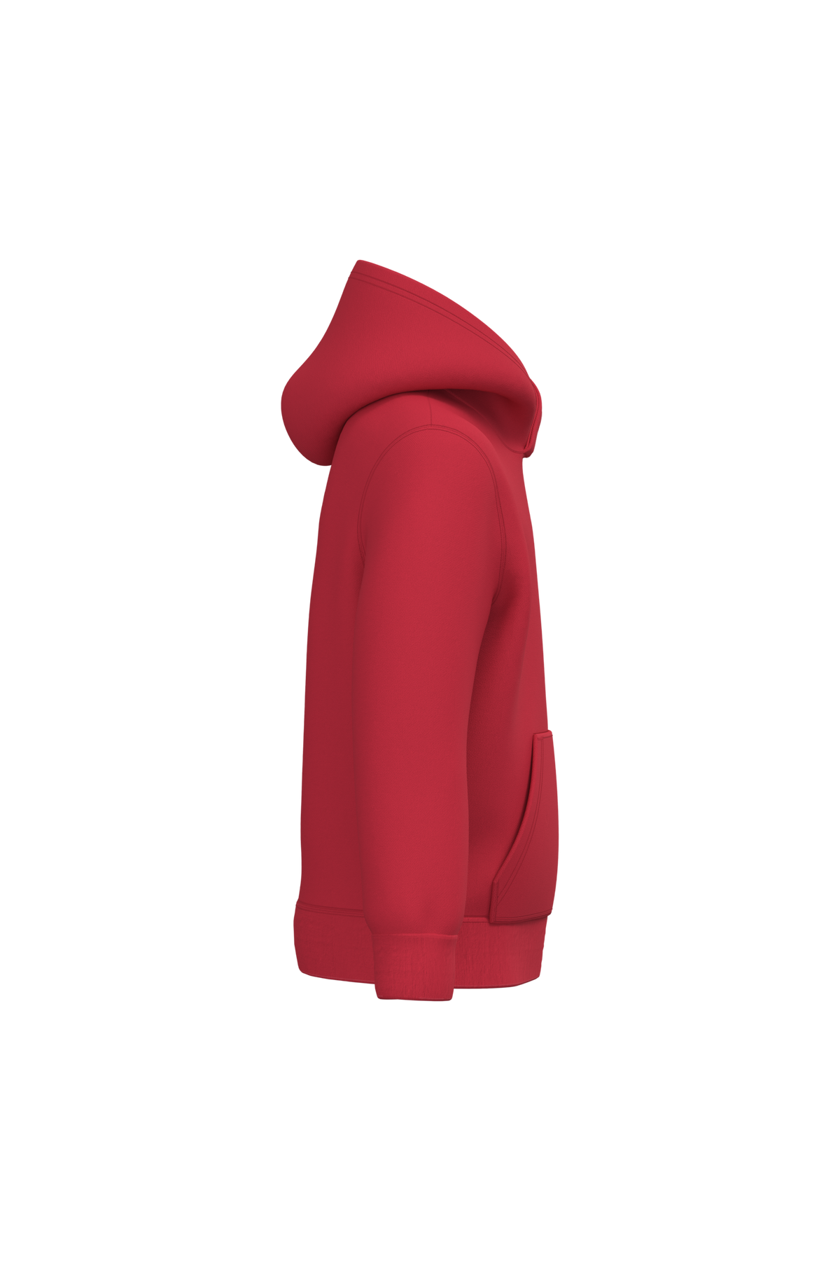 K477 - Sudadera capucha infantil - Red - lateral