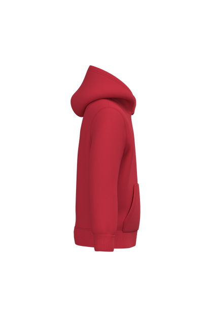 K477 - Sudadera capucha infantil - Red - lateral