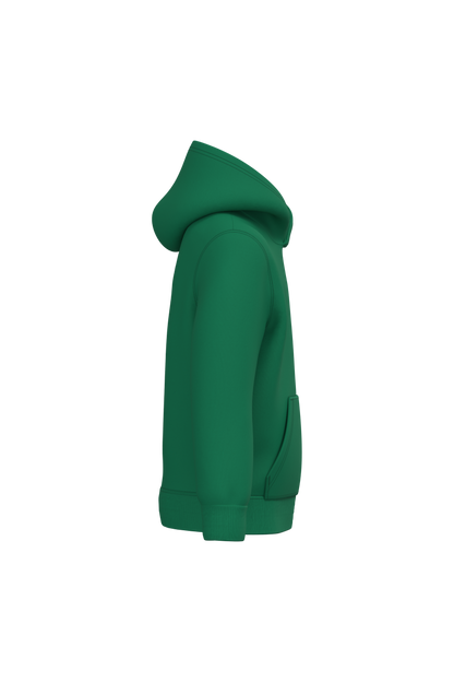 K477 - Sudadera capucha infantil - Wine - lateral