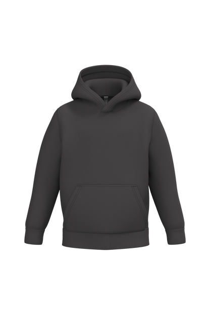 K477 - Sudadera capucha infantil - Dark Grey - frontal