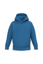 K477 - Sudadera capucha infantil - Light Royal Blue - frontal
