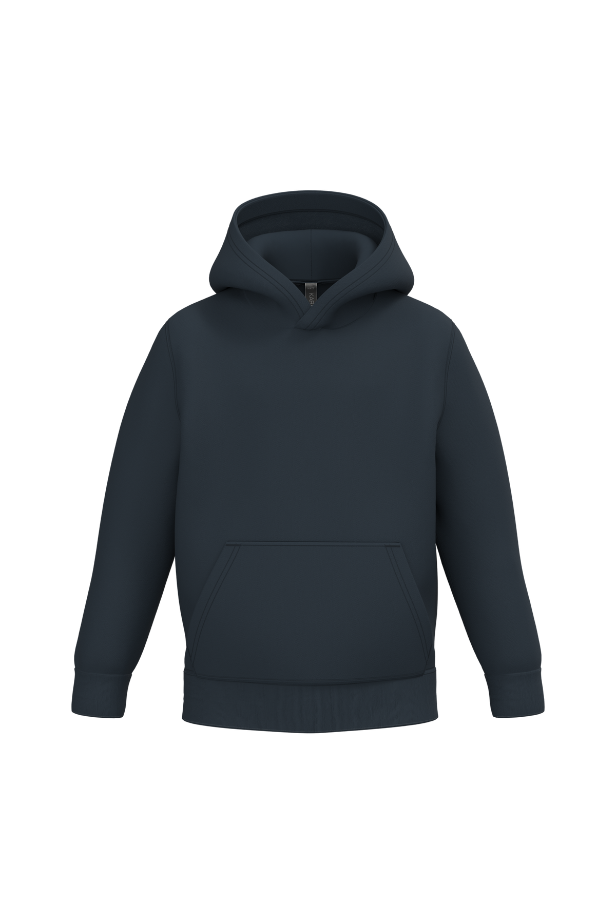 K477 - Sudadera capucha infantil - Navy - frontal