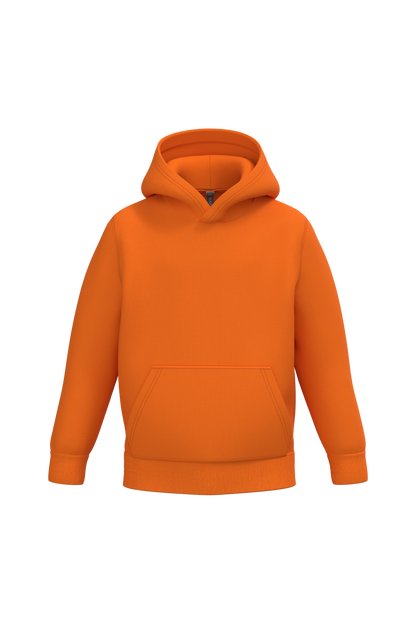 K477 - Sudadera capucha infantil - Orange - frontal
