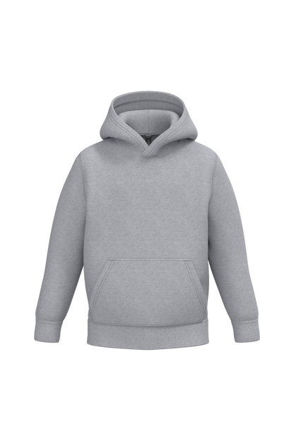 K477 - Sudadera capucha infantil - Oxford Grey - frontal