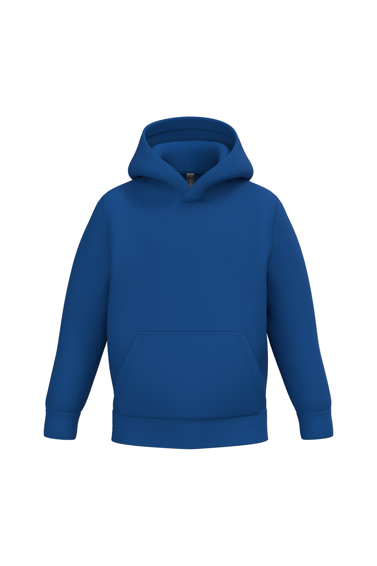 K477 - Sudadera capucha infantil - Royal Blue - frontal