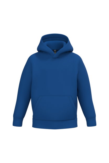 K477 - Sudadera capucha infantil - Royal Blue - frontal
