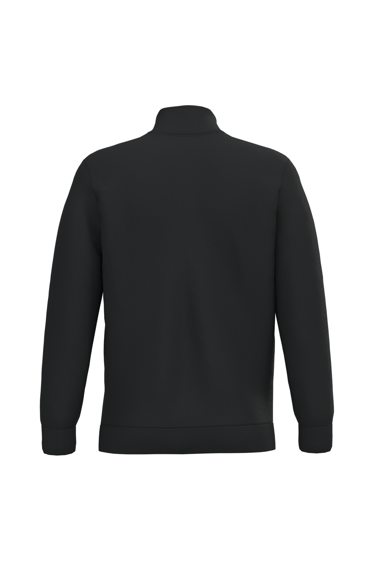 K478 - Sudadera 1/4 cremallera - Black - trasera