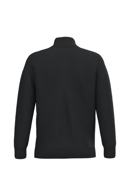 K478 - Sudadera 1/4 cremallera - Black - trasera