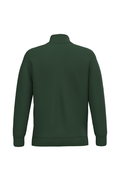 K478 - Sudadera 1/4 cremallera - Forest Green - trasera