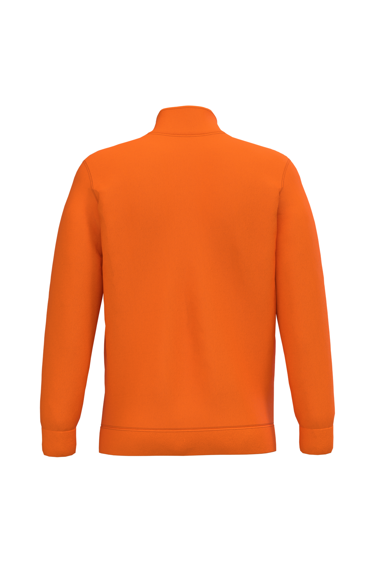 K478 - Sudadera 1/4 cremallera - Orange - trasera