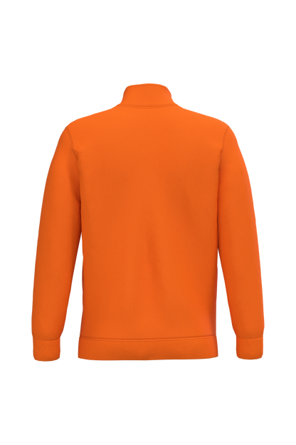 K478 - Sudadera 1/4 cremallera - Orange - trasera