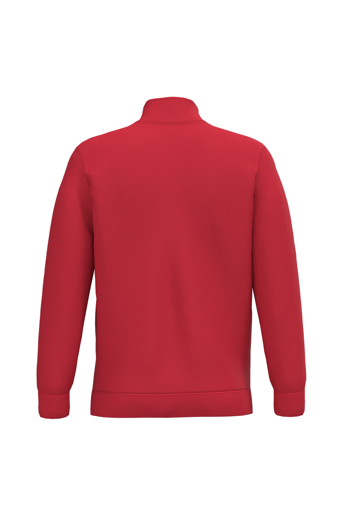 K478 - Sudadera 1/4 cremallera - Red - trasera