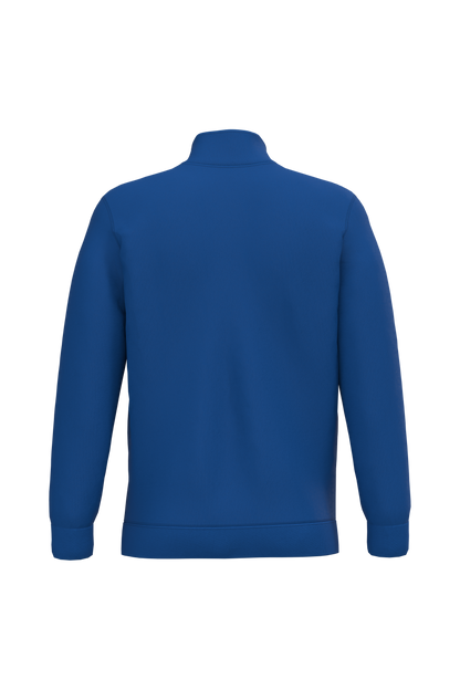 K478 - Sudadera 1/4 cremallera - Royal Blue - trasera
