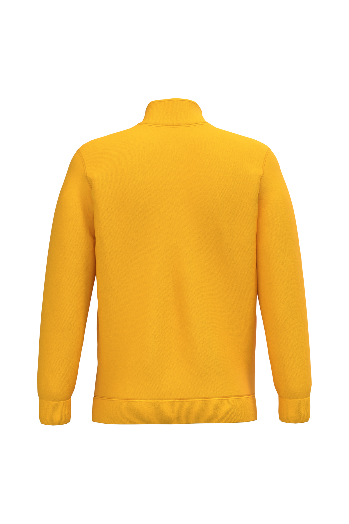 K478 - Sudadera 1/4 cremallera - Yellow - trasera