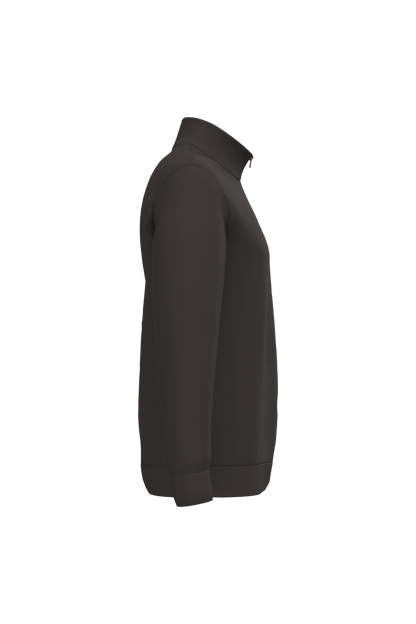 K478 - Sudadera 1/4 cremallera - Dark Grey - lateral