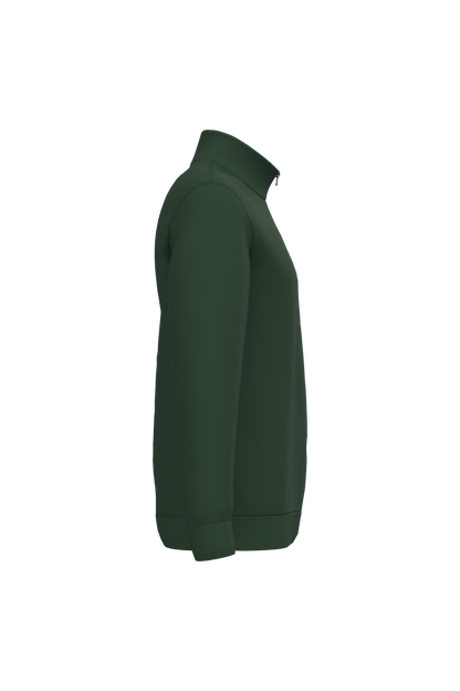 K478 - Sudadera 1/4 cremallera - Forest Green - lateral