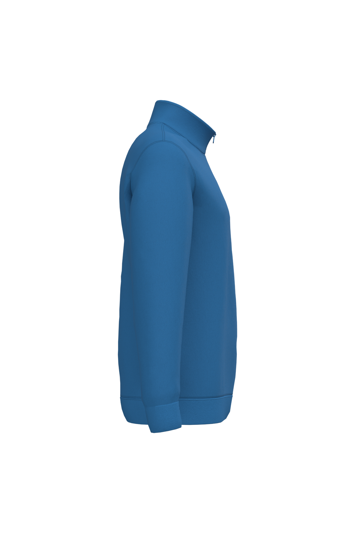 K478 - Sudadera 1/4 cremallera - Light Royal Blue - lateral
