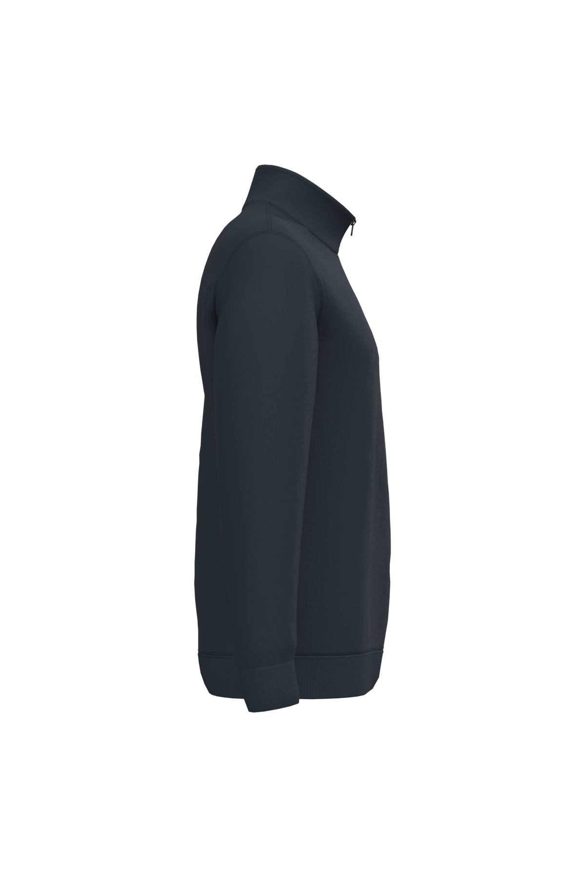 K478 - Sudadera 1/4 cremallera - Navy - lateral
