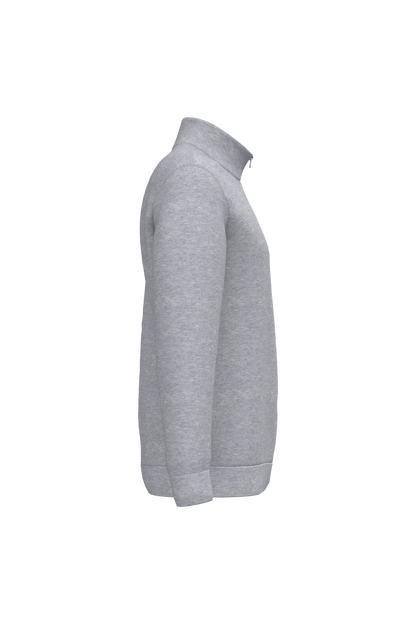 K478 - Sudadera 1/4 cremallera - Oxford Grey - lateral