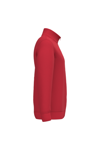 K478 - Sudadera 1/4 cremallera - Red - lateral