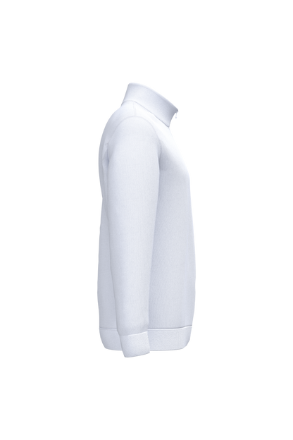 K478 - Sudadera 1/4 cremallera - White - lateral