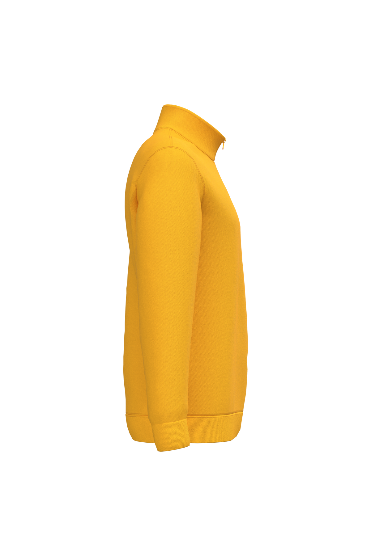 K478 - Sudadera 1/4 cremallera - Yellow - lateral