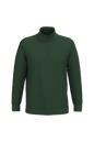 K478 - Sudadera 1/4 cremallera - Forest Green - frontal