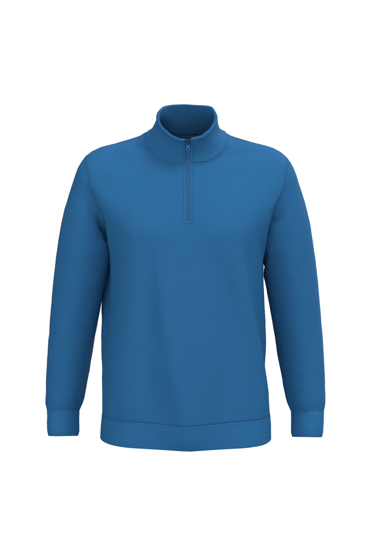 K478 - Sudadera 1/4 cremallera - Light Royal Blue - frontal