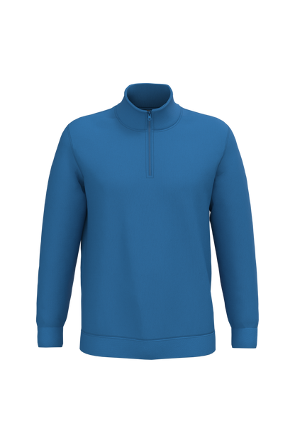 K478 - Sudadera 1/4 cremallera - Light Royal Blue - frontal