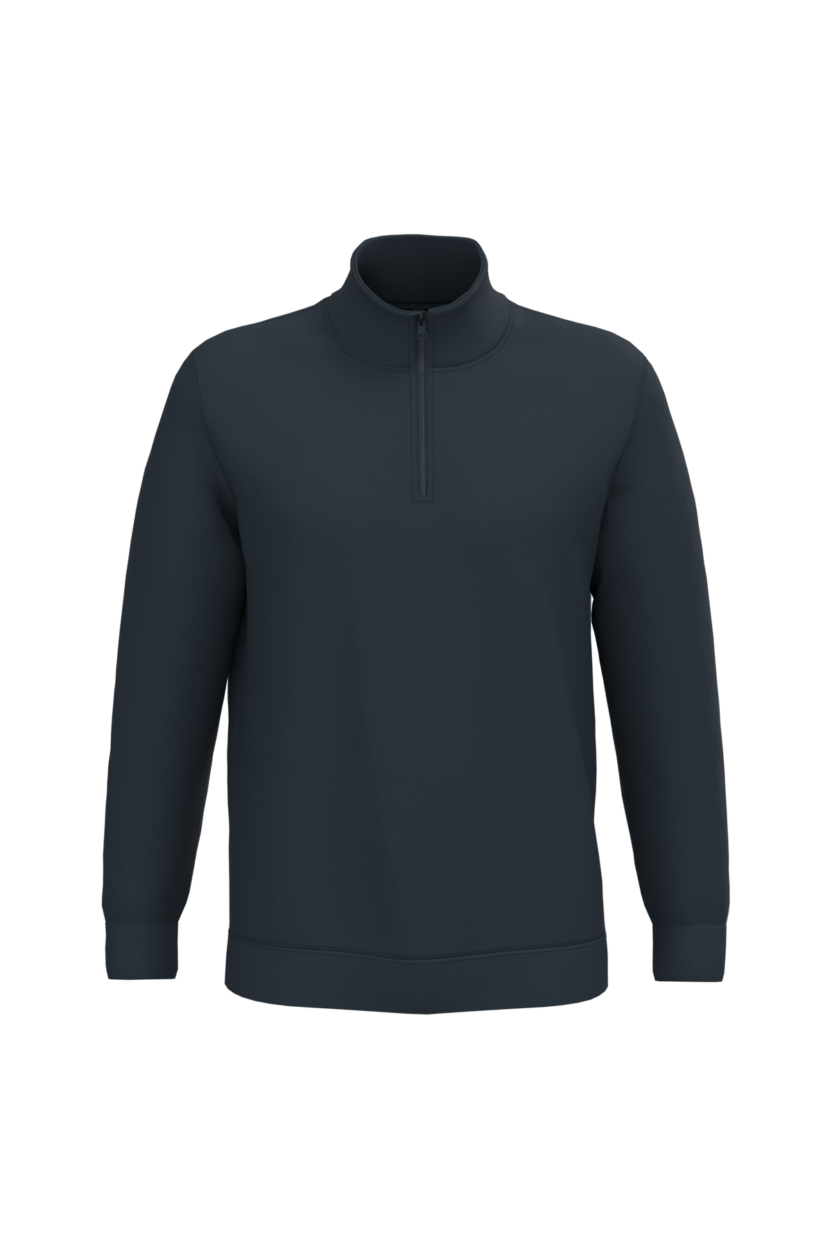 K478 - Sudadera 1/4 cremallera - Navy - frontal