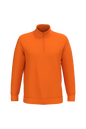 K478 - Sudadera 1/4 cremallera - Orange - frontal