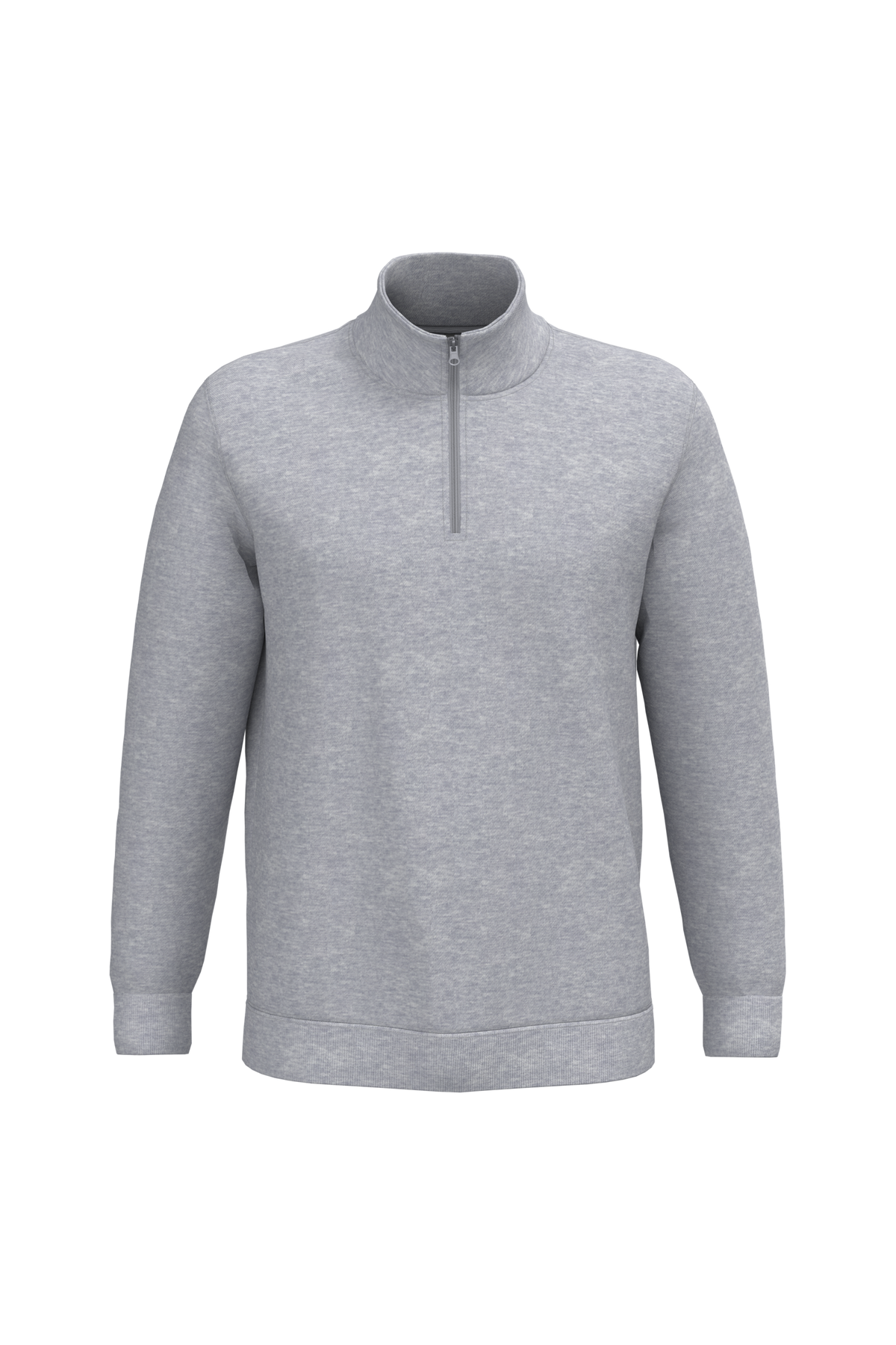 K478 - Sudadera 1/4 cremallera - Oxford Grey - frontal