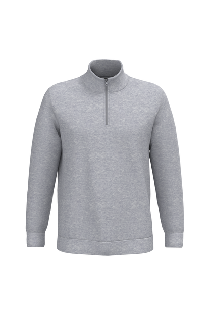 K478 - Sudadera 1/4 cremallera - Oxford Grey - frontal