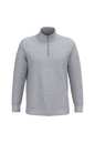 K478 - Sudadera 1/4 cremallera - Oxford Grey - frontal