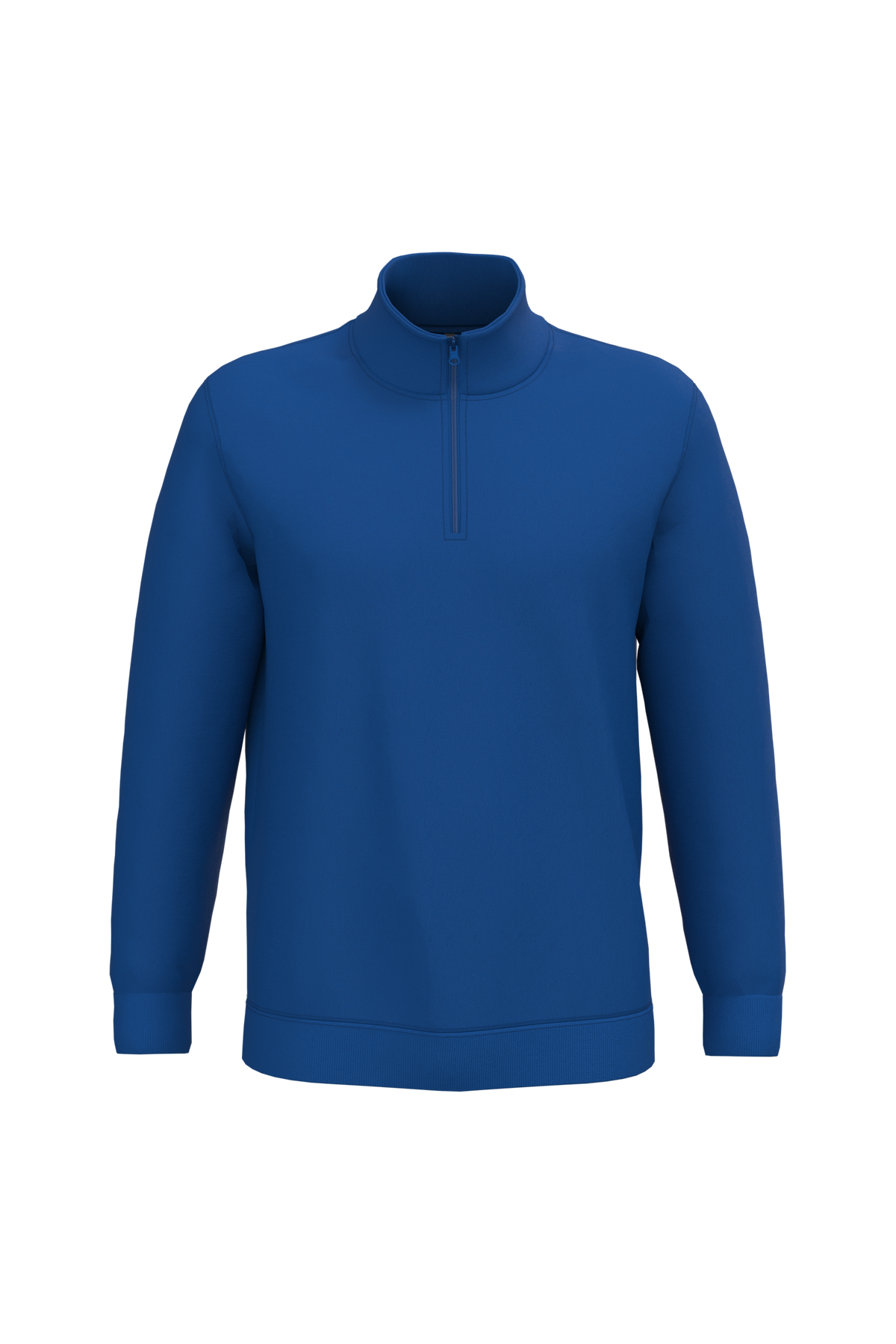 K478 - Sudadera 1/4 cremallera - Royal Blue - frontal