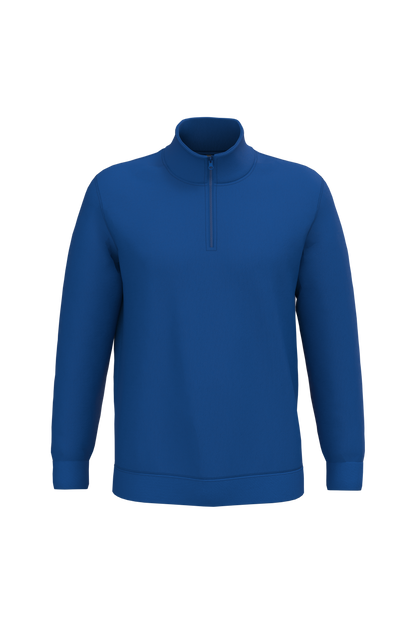 K478 - Sudadera 1/4 cremallera - Royal Blue - frontal