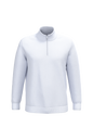 K478 - Sudadera 1/4 cremallera - White - frontal