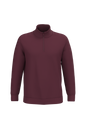 K478 - Sudadera 1/4 cremallera - Wine - frontal