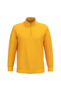 K478 - Sudadera 1/4 cremallera - Yellow - frontal